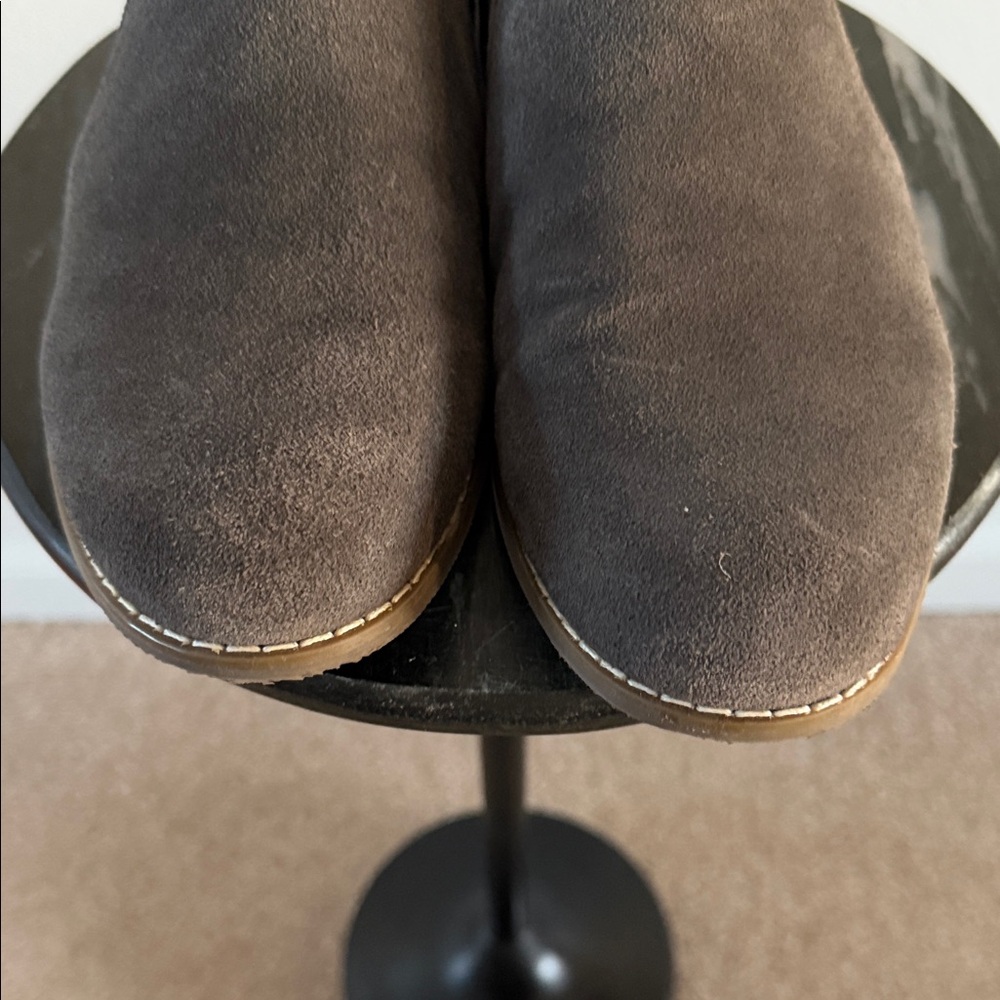 Franco Sarto Women’s Gray Suede Loafers - Picture 8 of 9